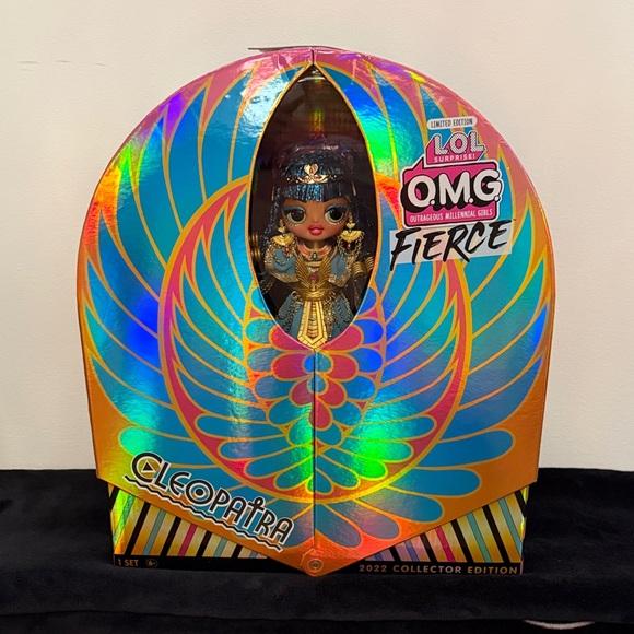 L.O.L. Surprise! O.M.G. Fierce Cleopatra Doll - Gold and Blue